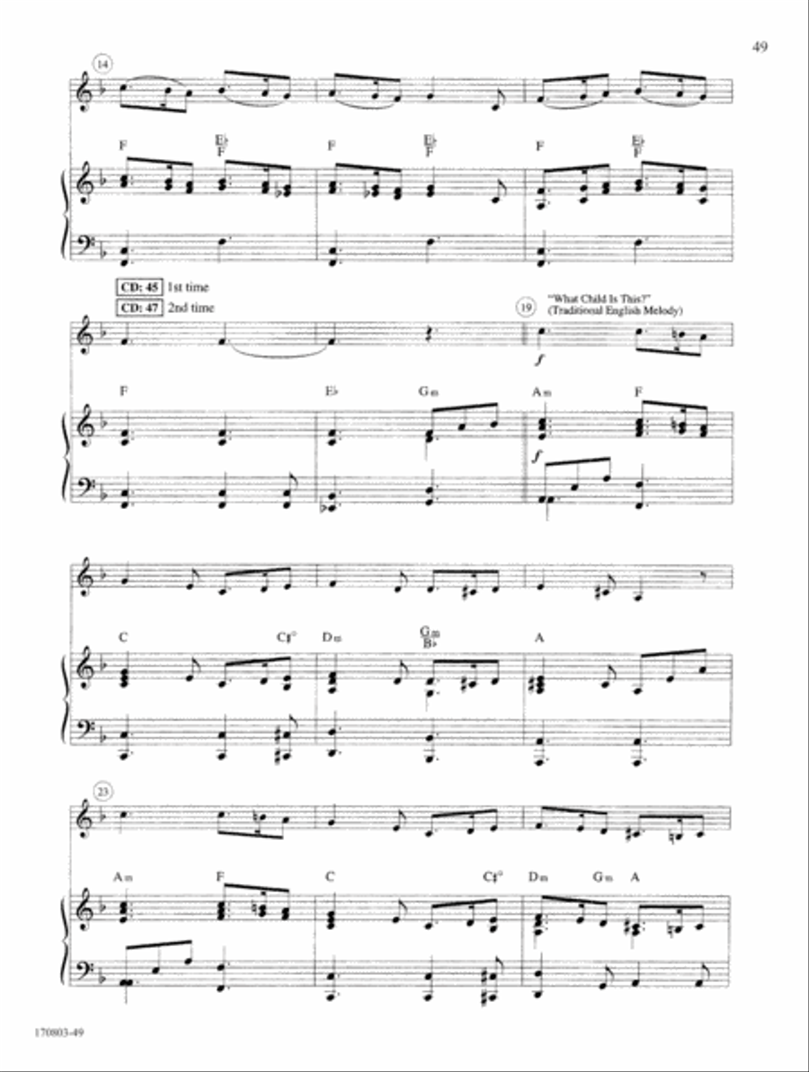Instrumental Solotrax, Christmas: Trombone/Cello Cello scores gallery preview page 30