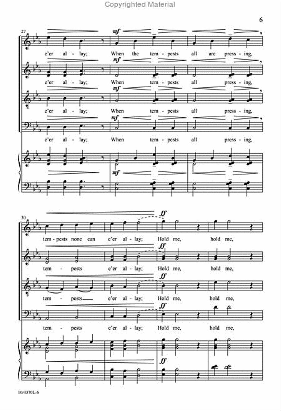 Unto Thee, I Turn Divisi scores gallery preview page 6