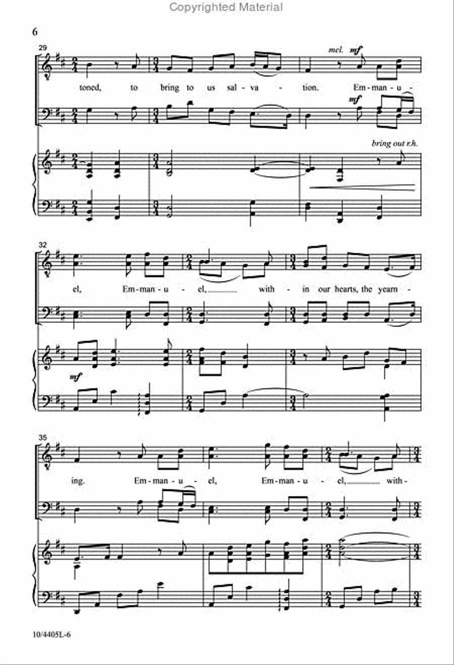 The Yearning The Yearning TTBB scores gallery preview page 5