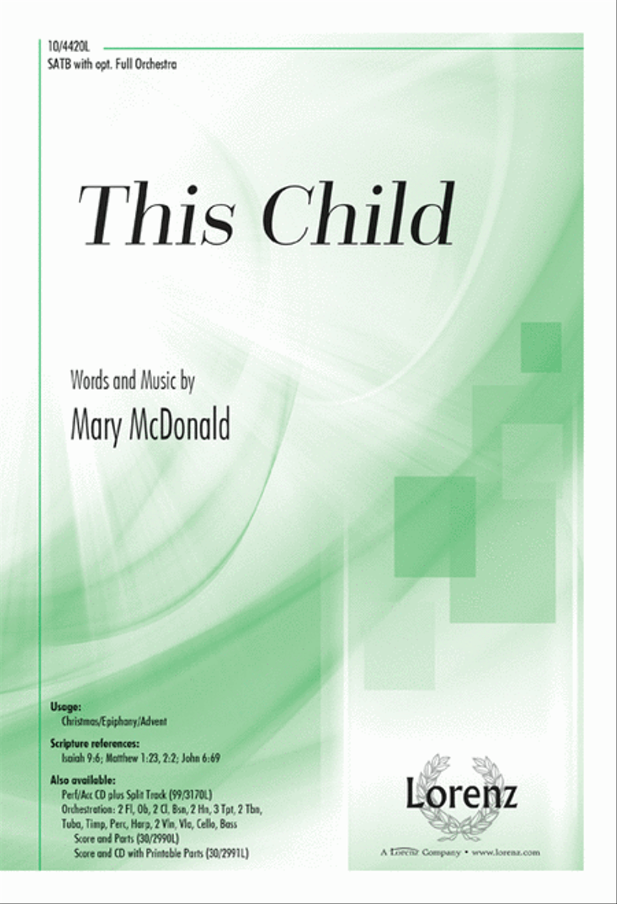 This Child This Child 4-Part scores gallery preview page 1