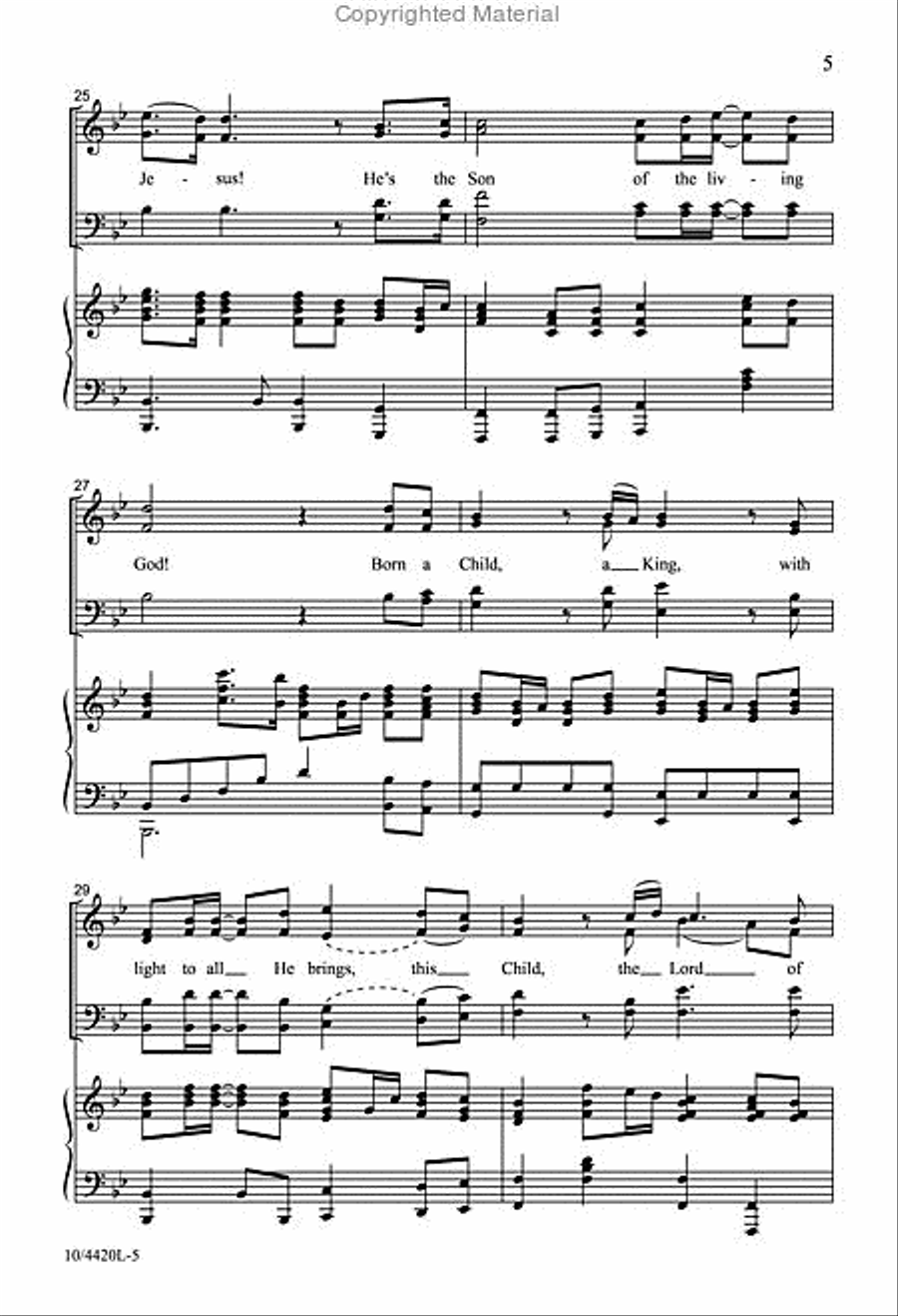 This Child This Child 4-Part scores gallery preview page 5