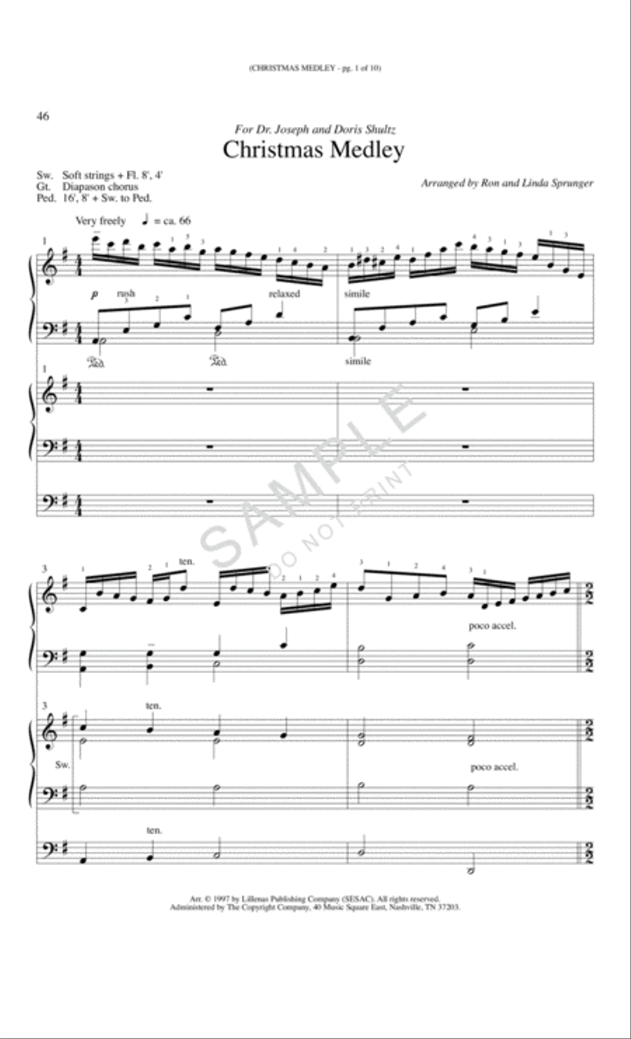 Holy, Holy, Holy Organ scores gallery preview page 2