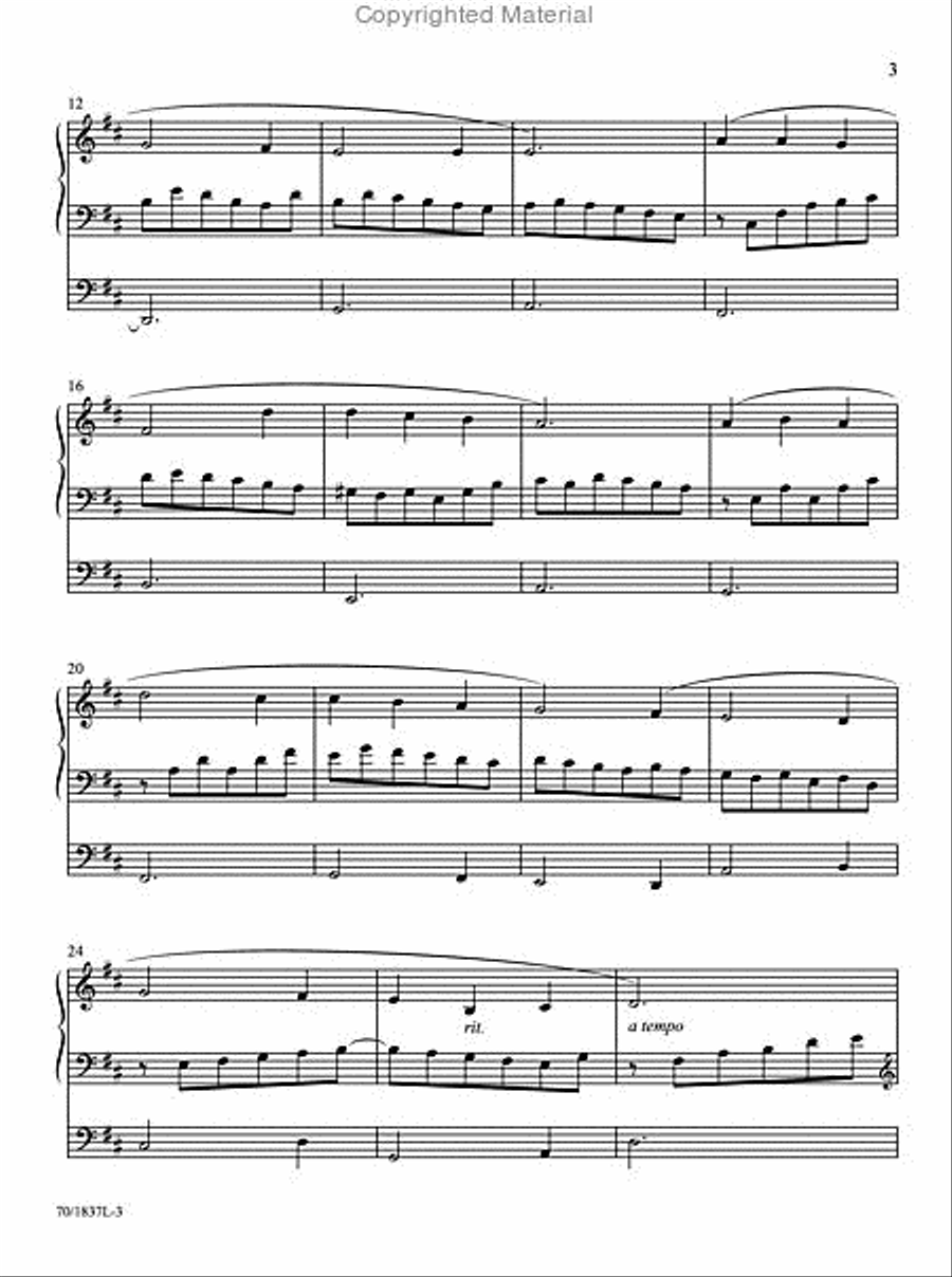 The Organist's Library, Vol. 54 Organ Solo scores gallery preview page 3