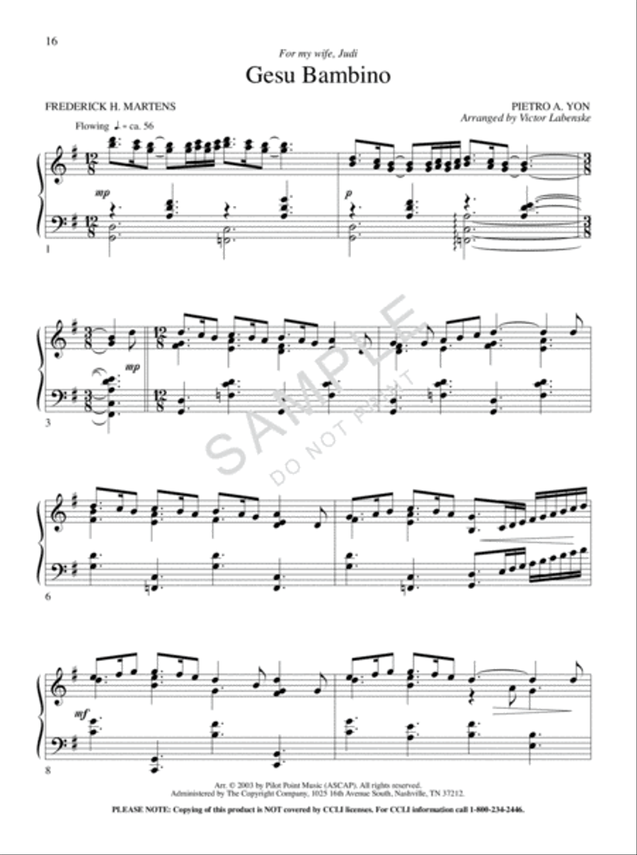 How Great Our Joy! Piano Solo scores gallery preview page 2