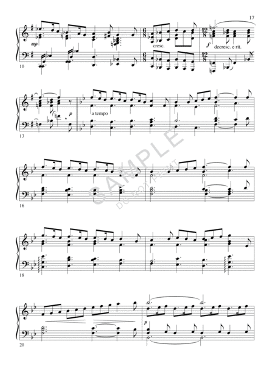 How Great Our Joy! Piano Solo scores gallery preview page 3