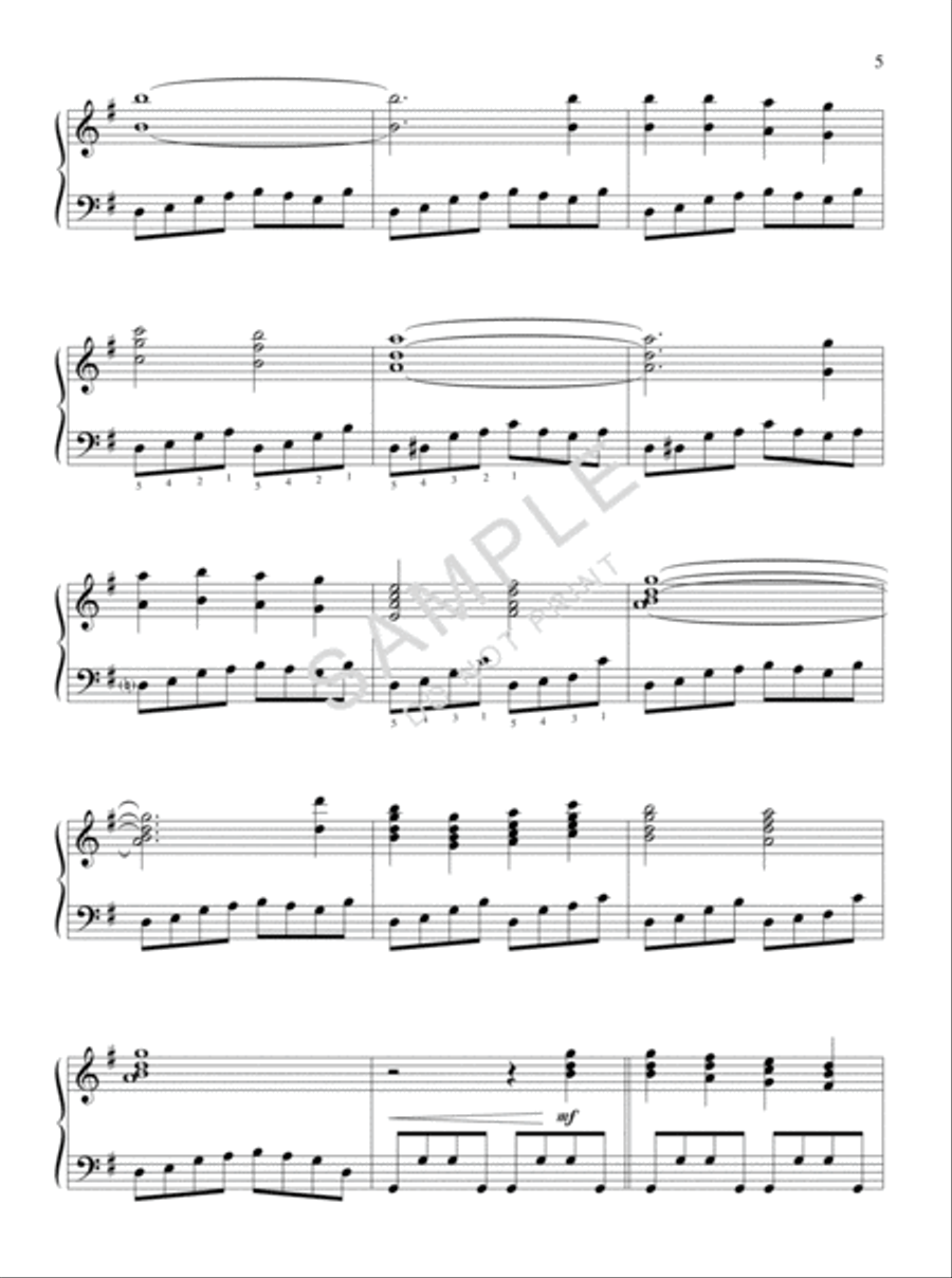 Praise, Prayer and Promise Piano Solo scores gallery preview page 3
