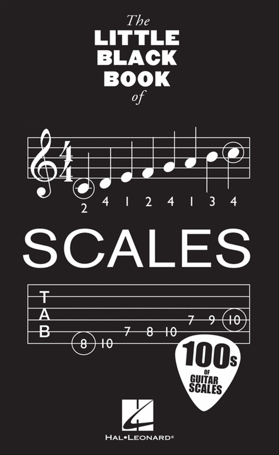 Little Black Book of Scales Guitar scores gallery preview page 1