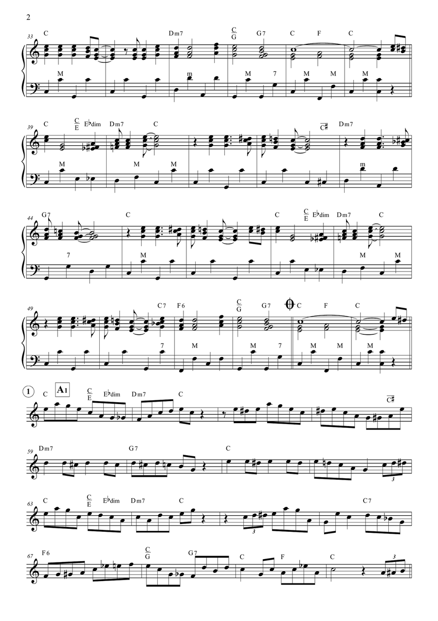 Down by the Riverside (Solo Accordion) Down by the Riverside (Solo Accordion) Accordion scores gallery preview page 2