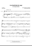 IT IS WELL WITH MY SOUL (Duet - Bb Trumpet and Piano with Trumpet Part)