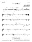 Give Him Praise - F Horn