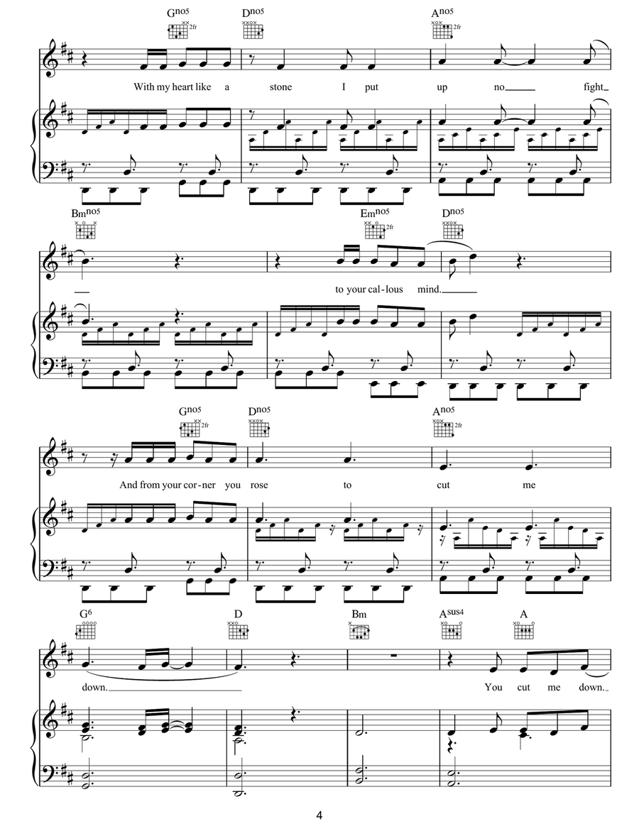 Holland Road Holland Road Acoustic Guitar scores gallery preview page 4