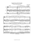 Oriental by Granados for flute, oboe, and bassoon trio