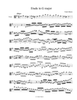 Viola Etude in G Major