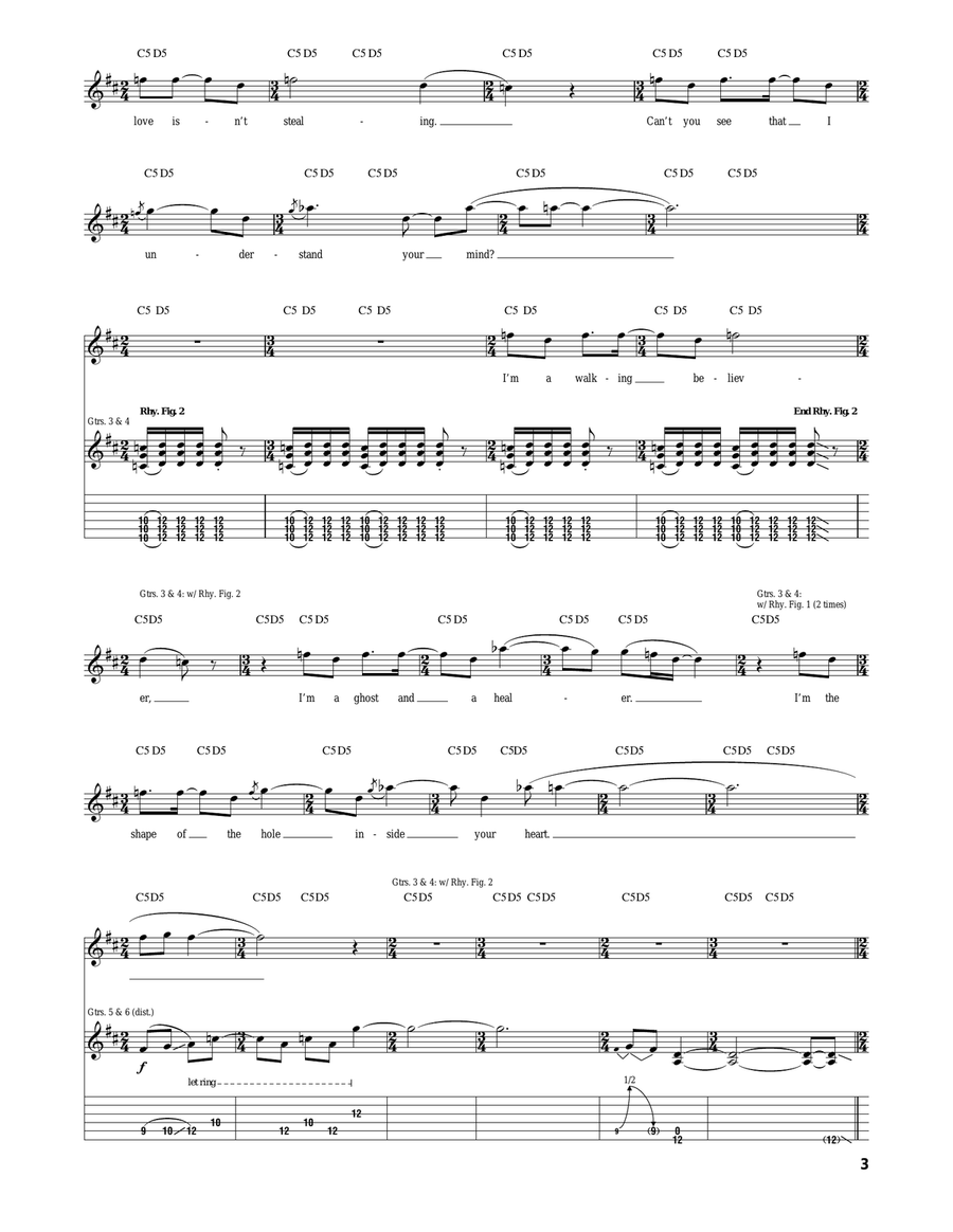 By Crooked Steps By Crooked Steps Acoustic Guitar scores gallery preview page 3