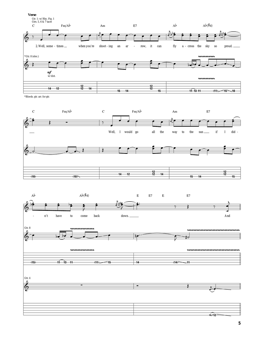 Halfway There Halfway There Acoustic Guitar scores gallery preview page 5