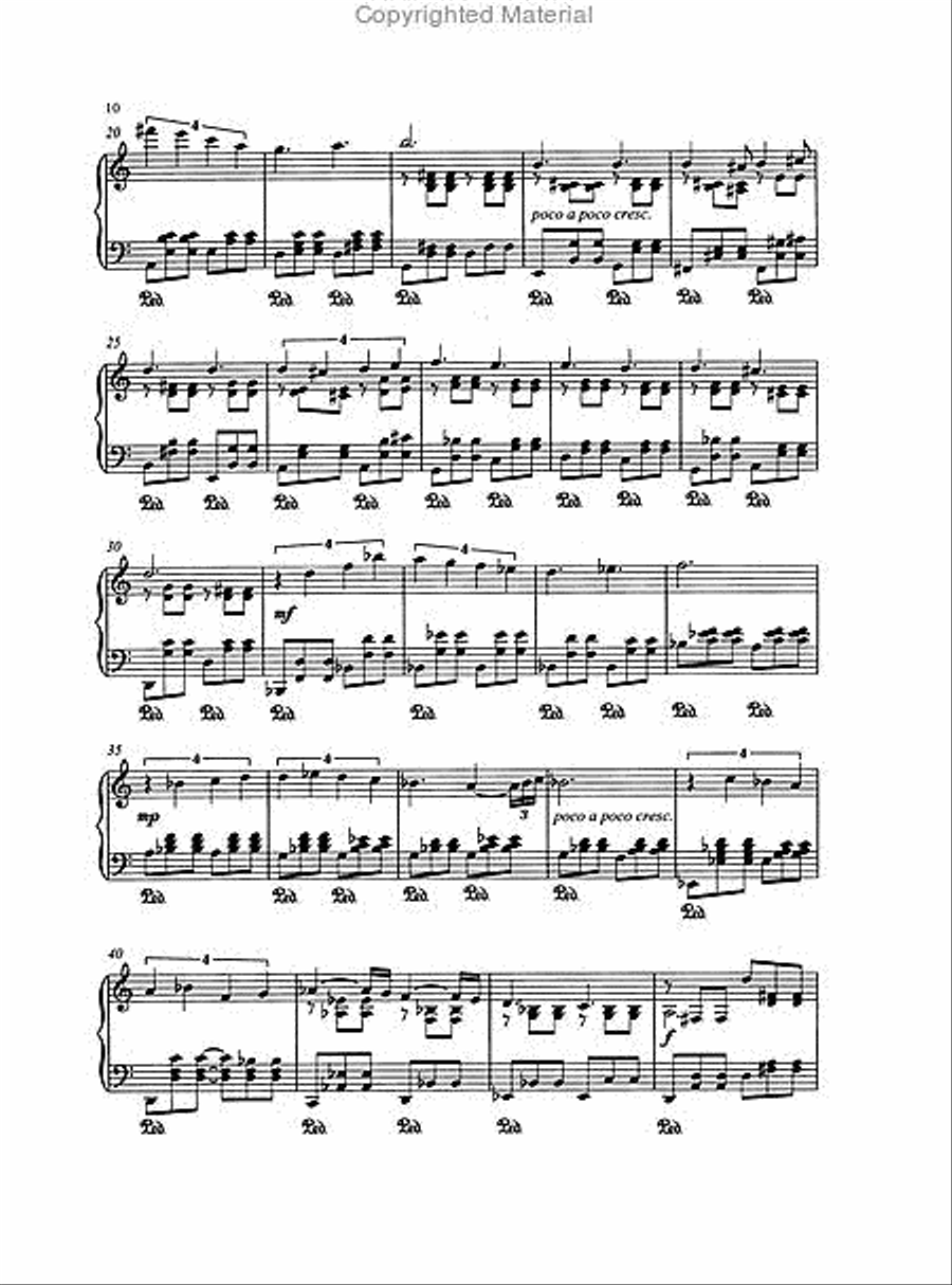 Stone Rose -- 5 Pieces for Piano Piano scores gallery preview page 4
