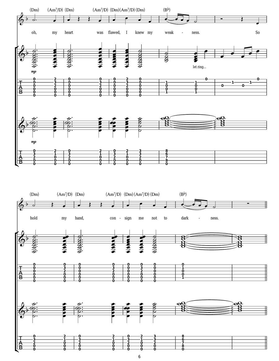 Broken Crown Broken Crown Acoustic Guitar scores gallery preview page 6