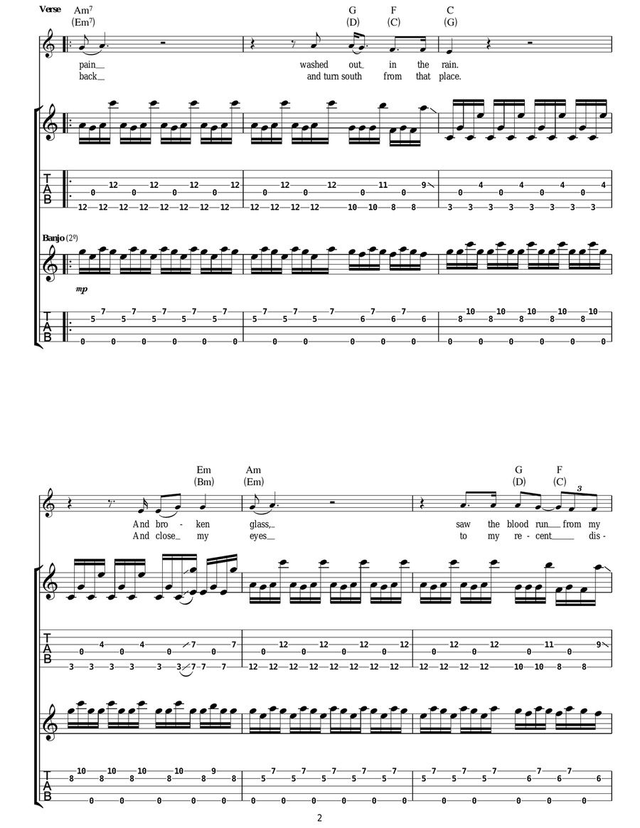 Ghosts That We Knew Ghosts That We Knew Acoustic Guitar scores gallery preview page 2
