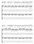 Lovers' Eyes Acoustic Guitar scores gallery preview page 5