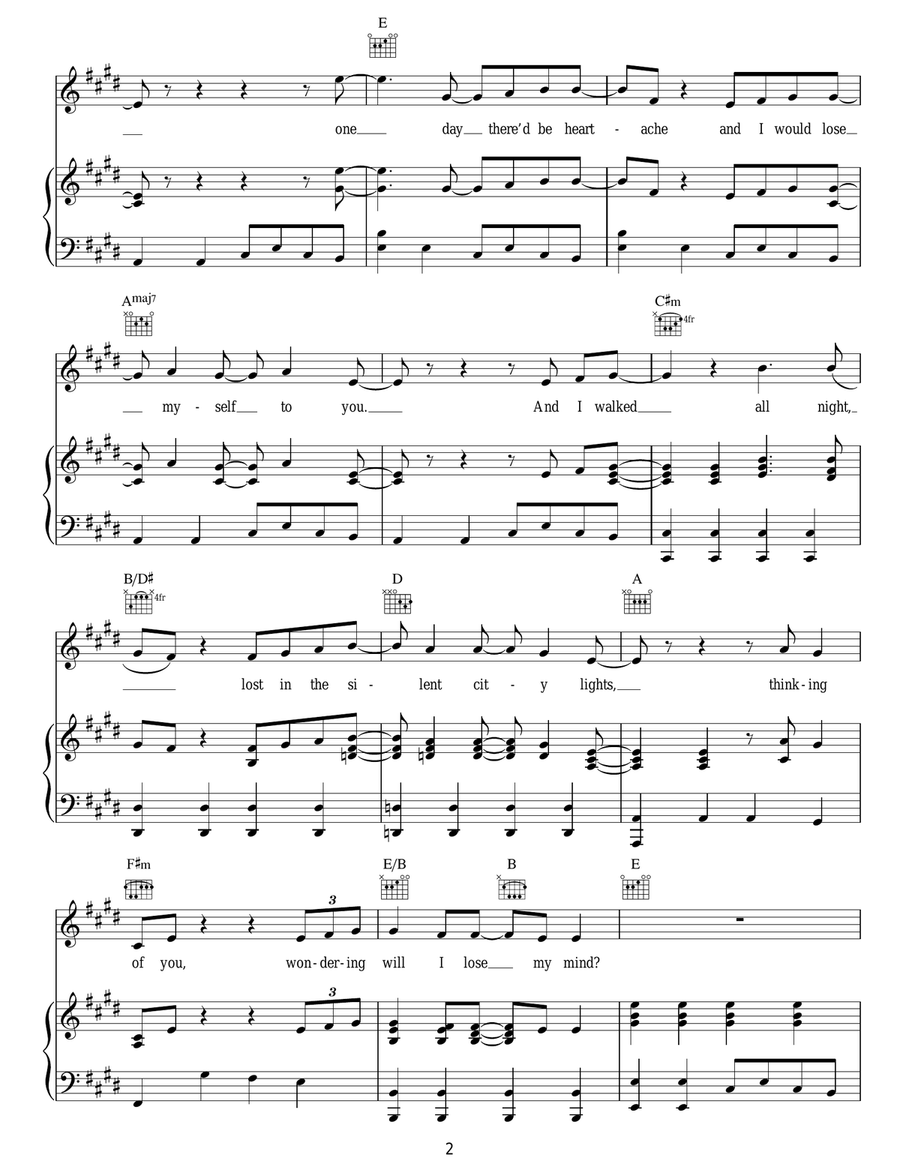 After All (feat. Bryan Adams) Acoustic Guitar scores gallery preview page 2