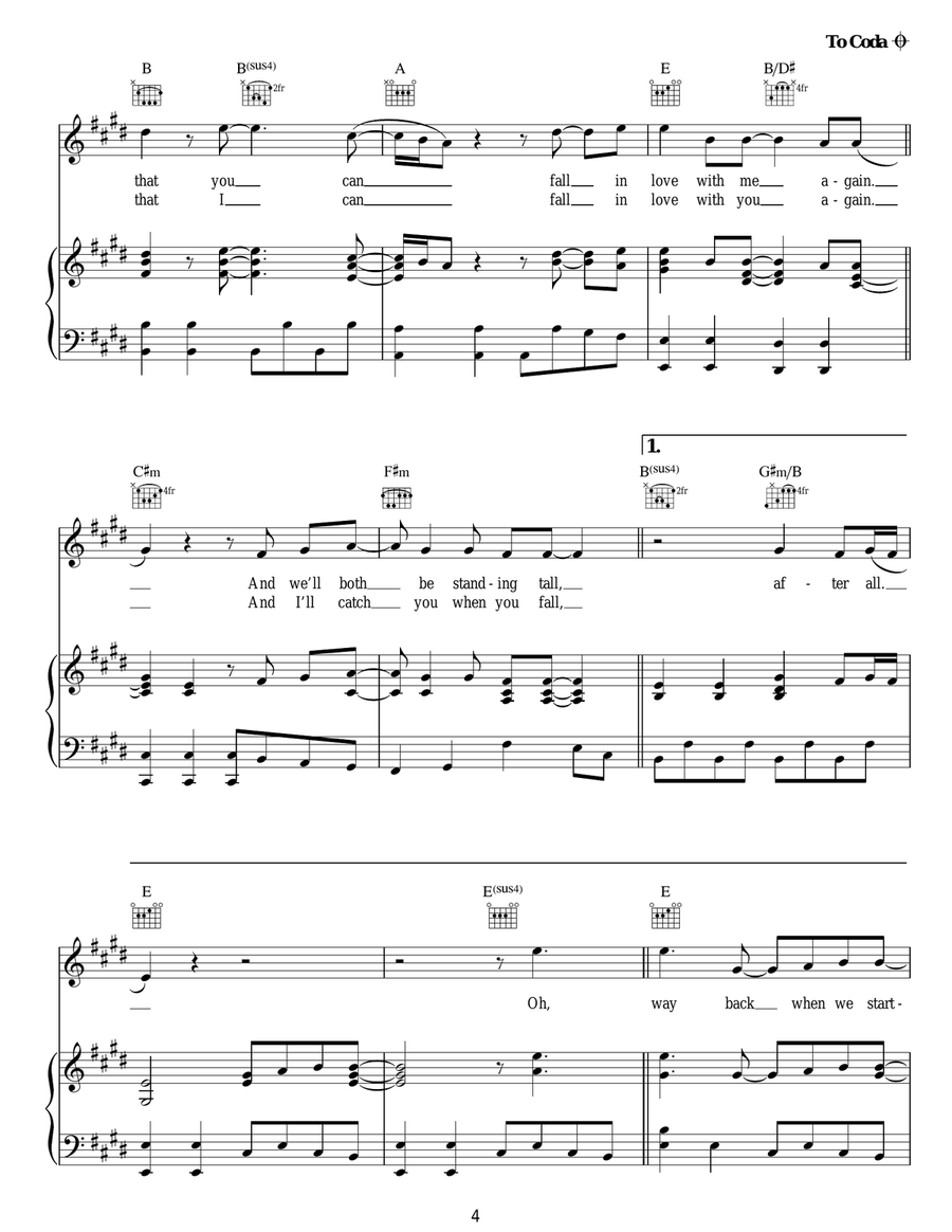After All (feat. Bryan Adams) Acoustic Guitar scores gallery preview page 4