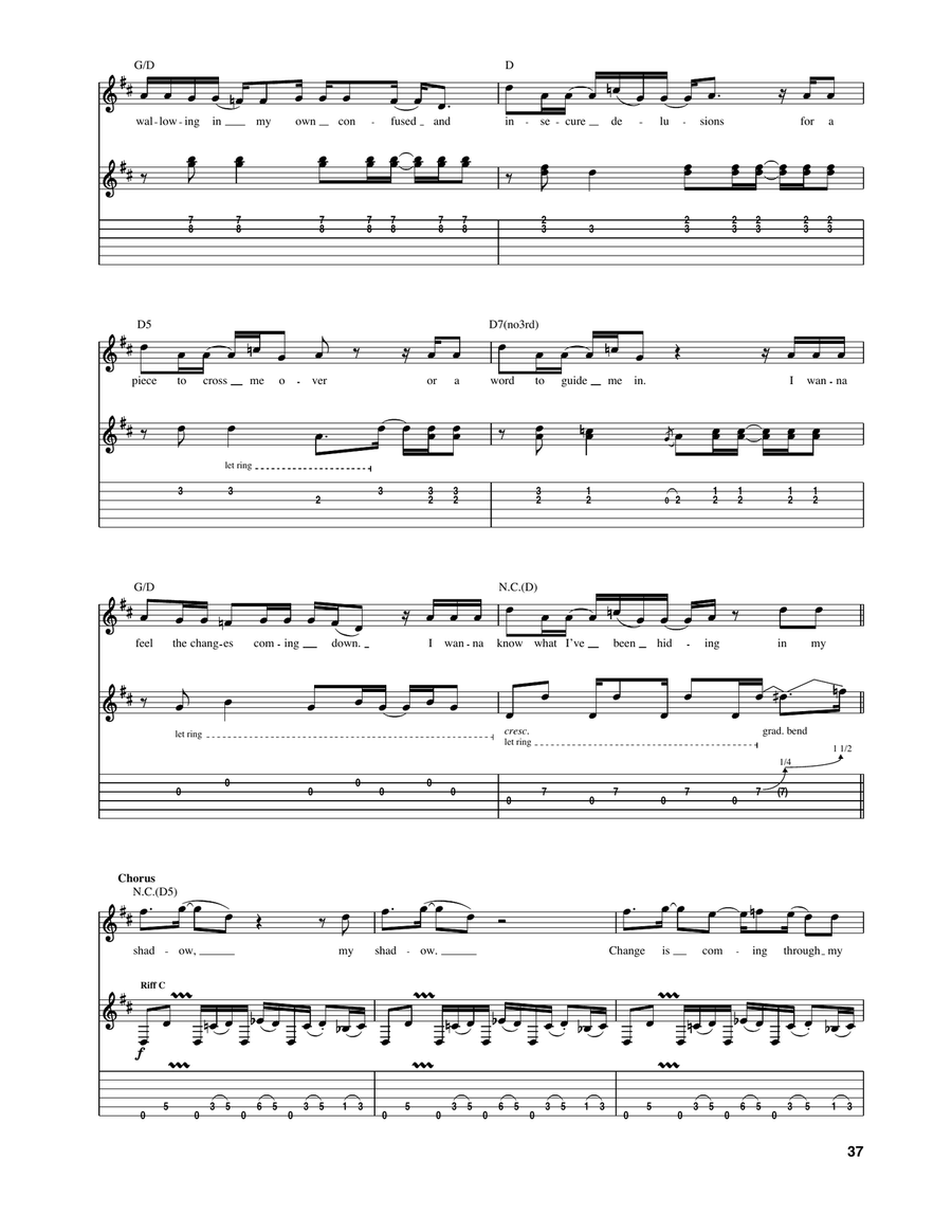 Forty Six & 2 Forty Six & 2 Acoustic Guitar scores gallery preview page 4