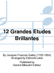 12 Grandes Etudes Brillantes