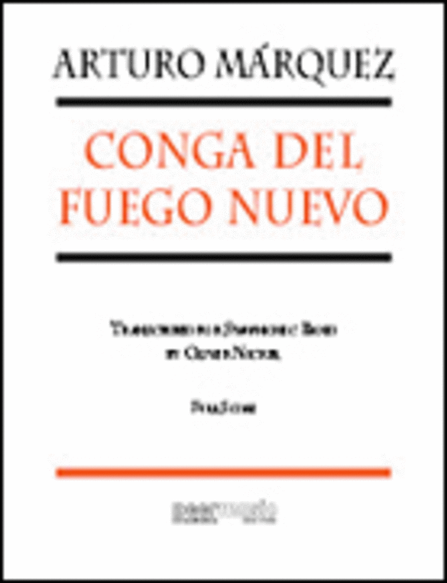 Conga del Fuego Nuevo - for Symphonic Band - Full Score Concert Band scores gallery preview page 1