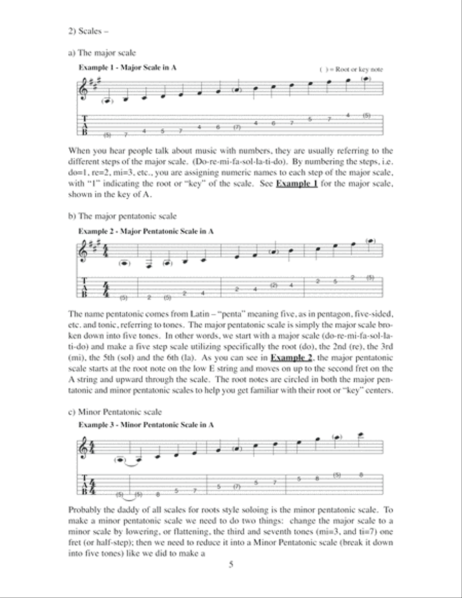 The Roots-Style Rhythm Tracks Electric Guitar scores gallery preview page 6