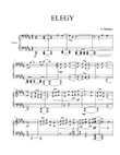 Elegy for Piano