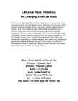 An Emerging American Music for clarinet and bassoon duet