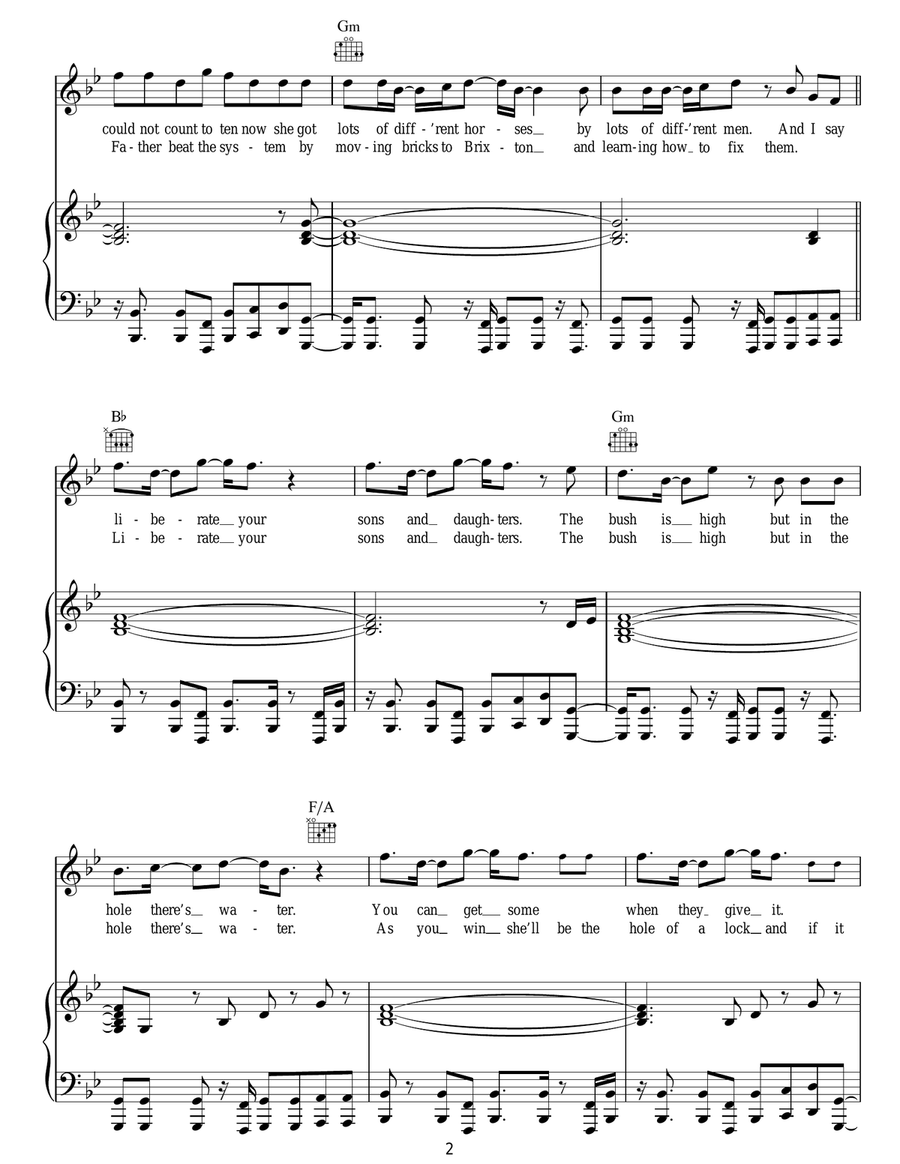 Candy Candy Acoustic Guitar scores gallery preview page 2