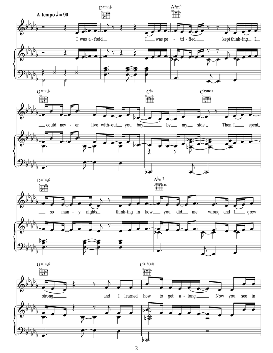 I Will Survive I Will Survive Acoustic Guitar scores gallery preview page 2