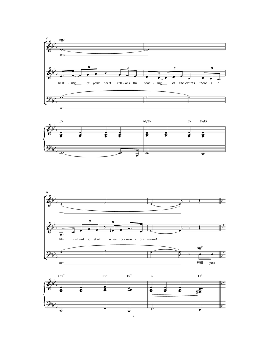 Do You Hear The People Sing? (from Les Miserables) Guitar scores gallery preview page 2