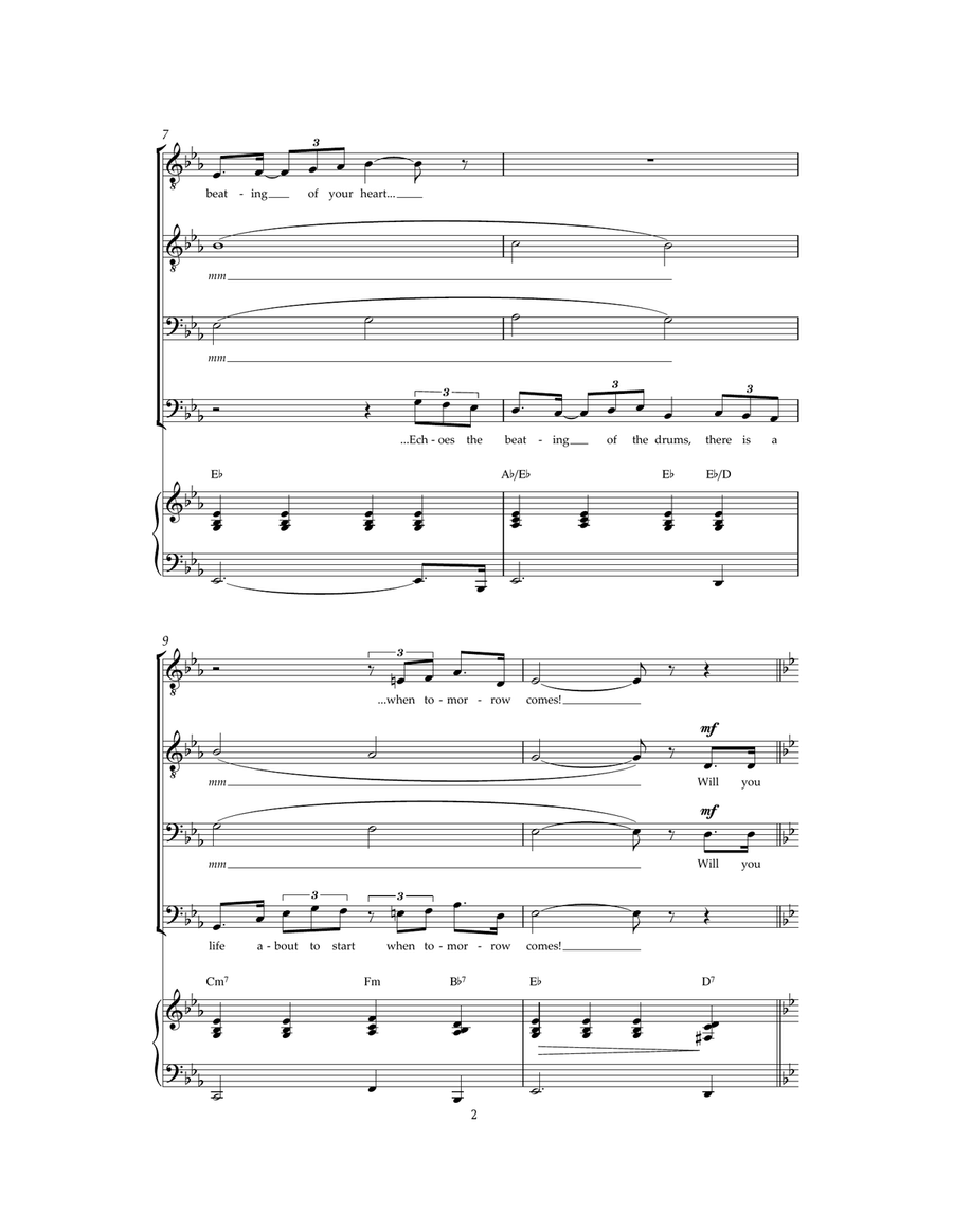 Do You Hear The People Sing? (from Les Miserables) Guitar scores gallery preview page 2