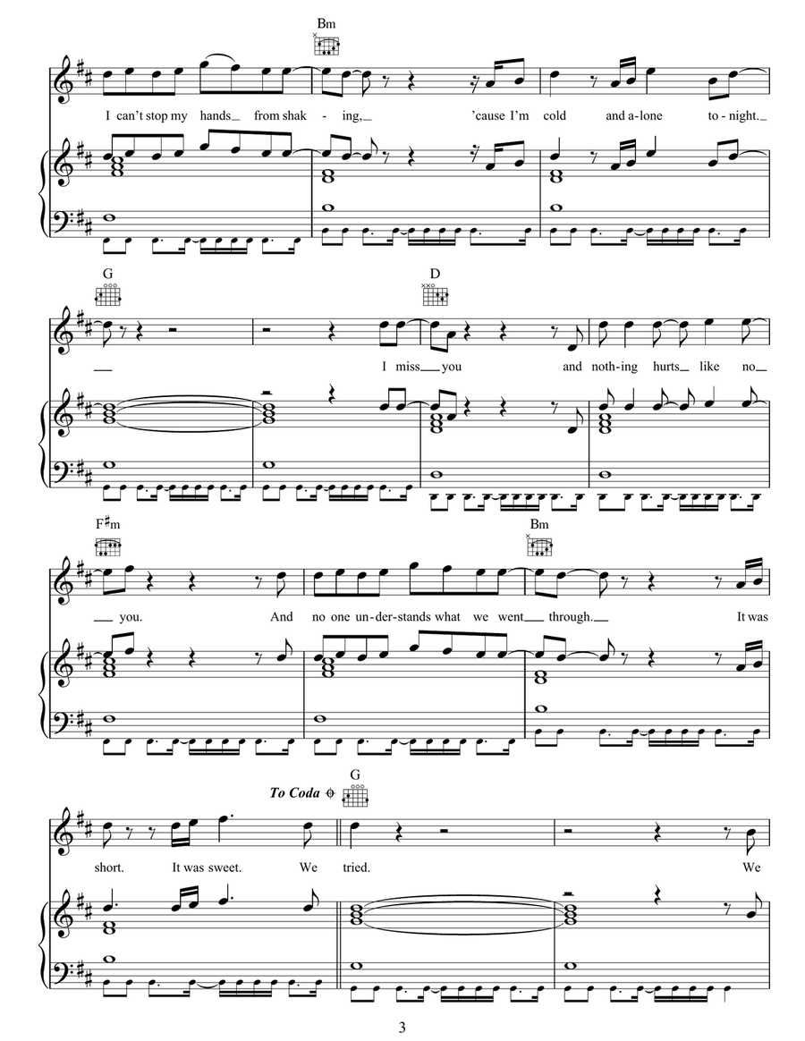 Dear Darlin' Dear Darlin' Acoustic Guitar scores gallery preview page 3