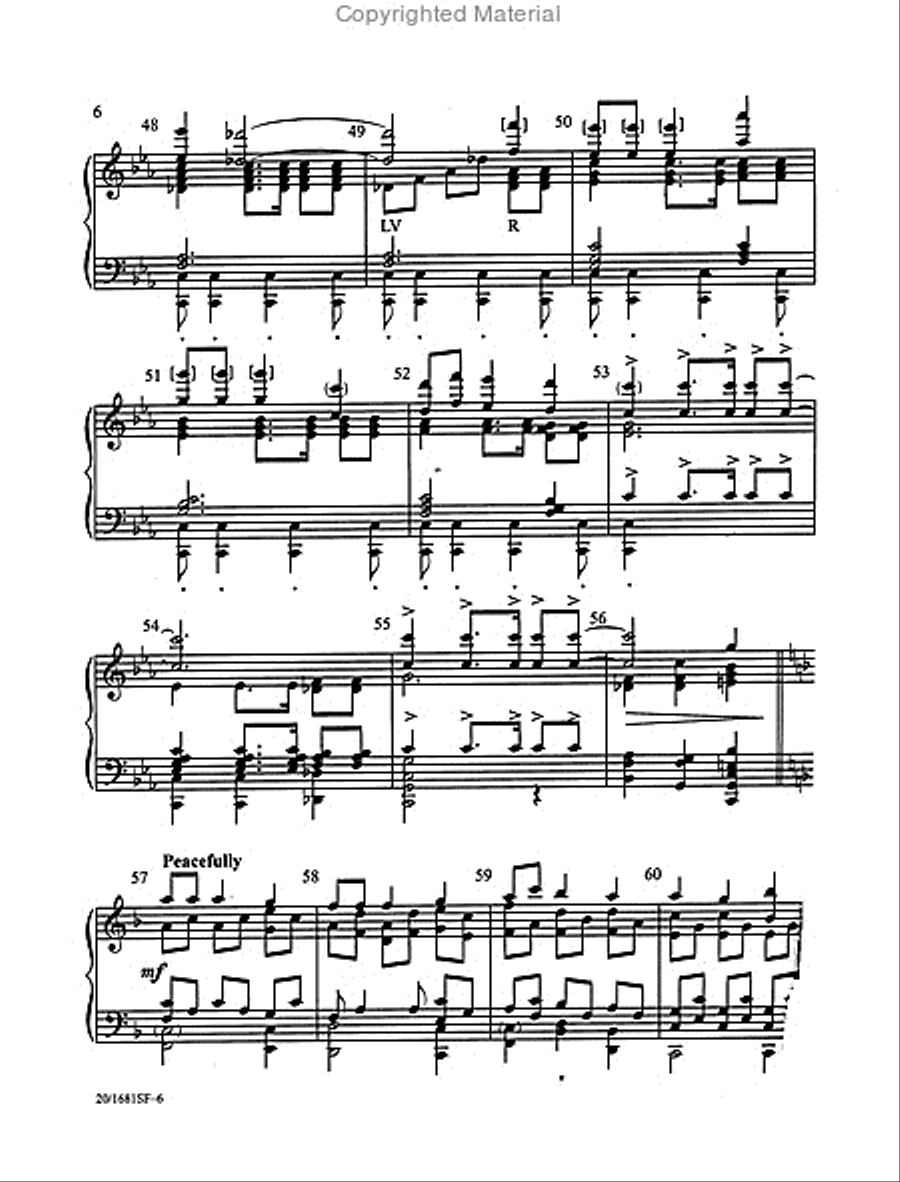 Am I a Soldier of the Cross? 5-Octaves scores gallery preview page 4