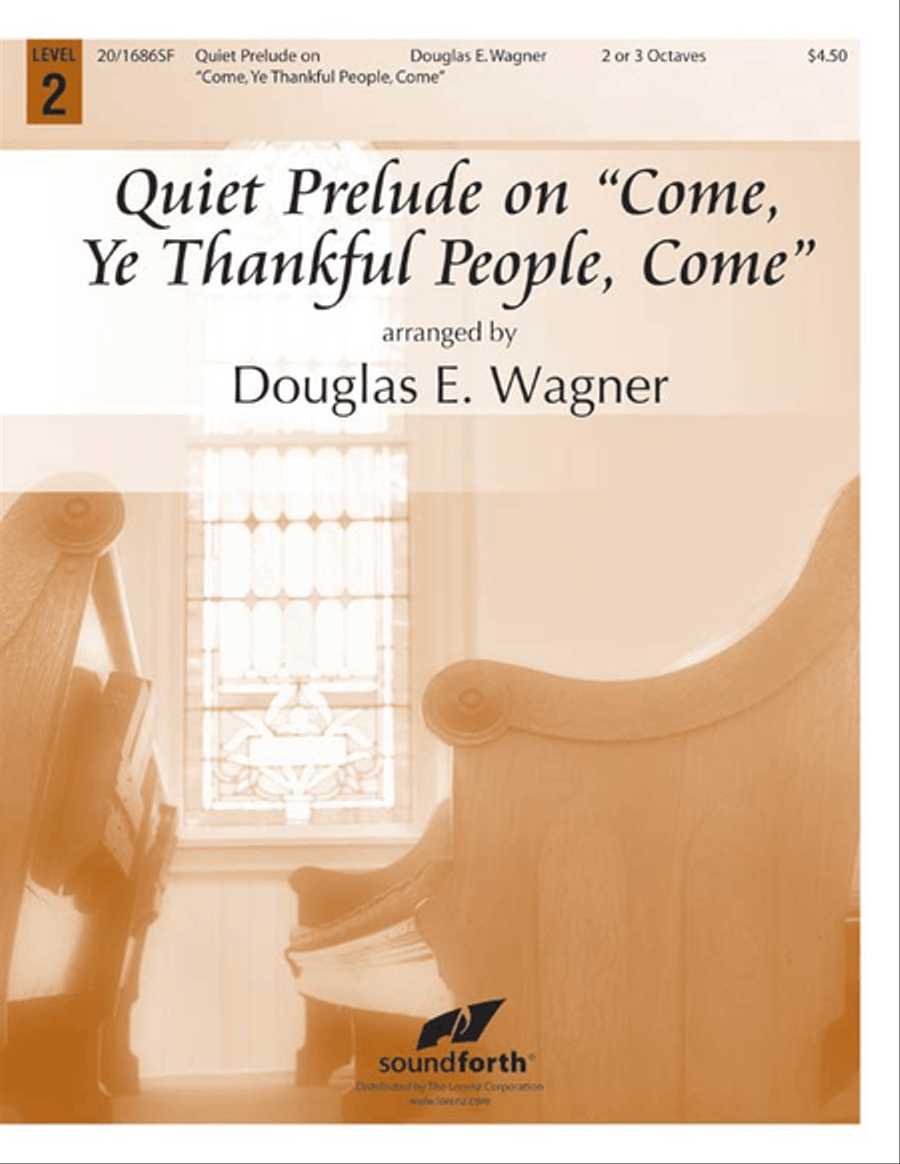Quiet Prelude on Come, Ye Thankful People, Come 3-Octaves scores gallery preview page 1