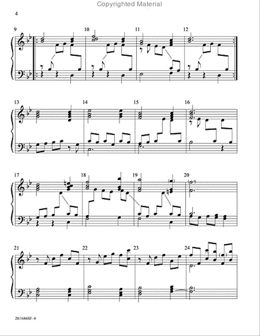 Quiet Prelude on Come, Ye Thankful People, Come 3-Octaves scores gallery preview page 3