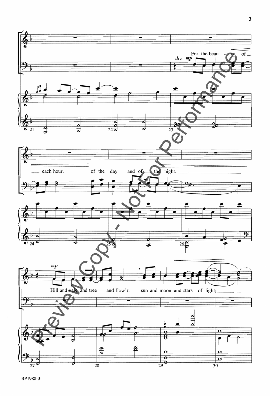 Our Grateful Hymn of Praise 4-Part scores gallery preview page 4