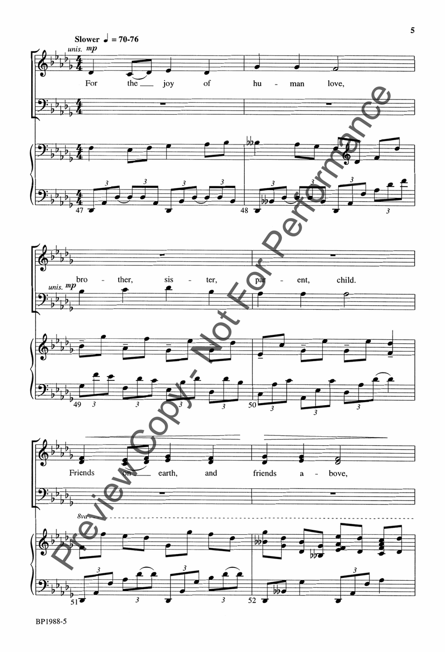 Our Grateful Hymn of Praise 4-Part scores gallery preview page 6
