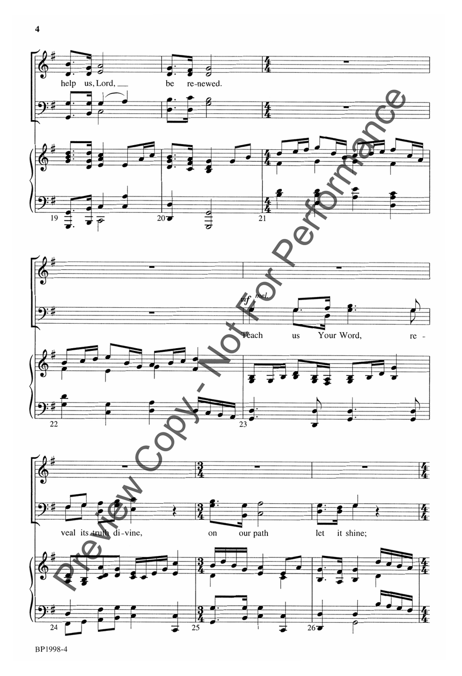 Renew Your Church Renew Your Church 4-Part scores gallery preview page 5