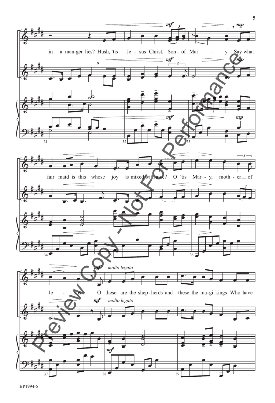 What Strangers Are These? - SSA SSA scores gallery preview page 6