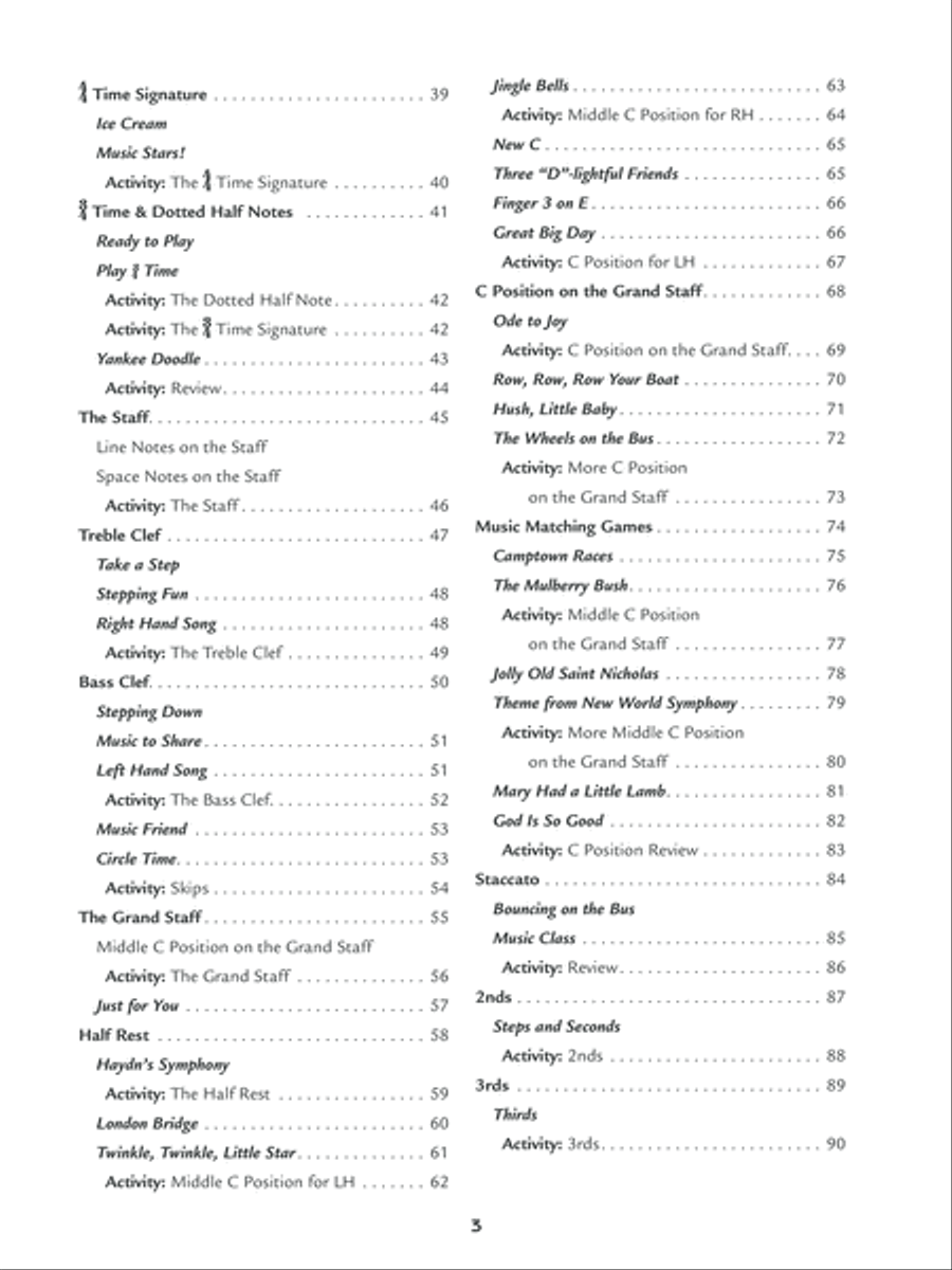 Alfred's Kid's Piano Course Complete Piano Method scores gallery preview page 3