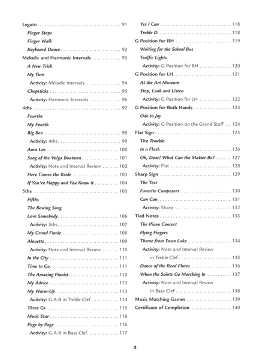 Alfred's Kid's Piano Course Complete Piano Method scores gallery preview page 4