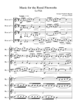 Music for the Royal Fireworks - La Paix