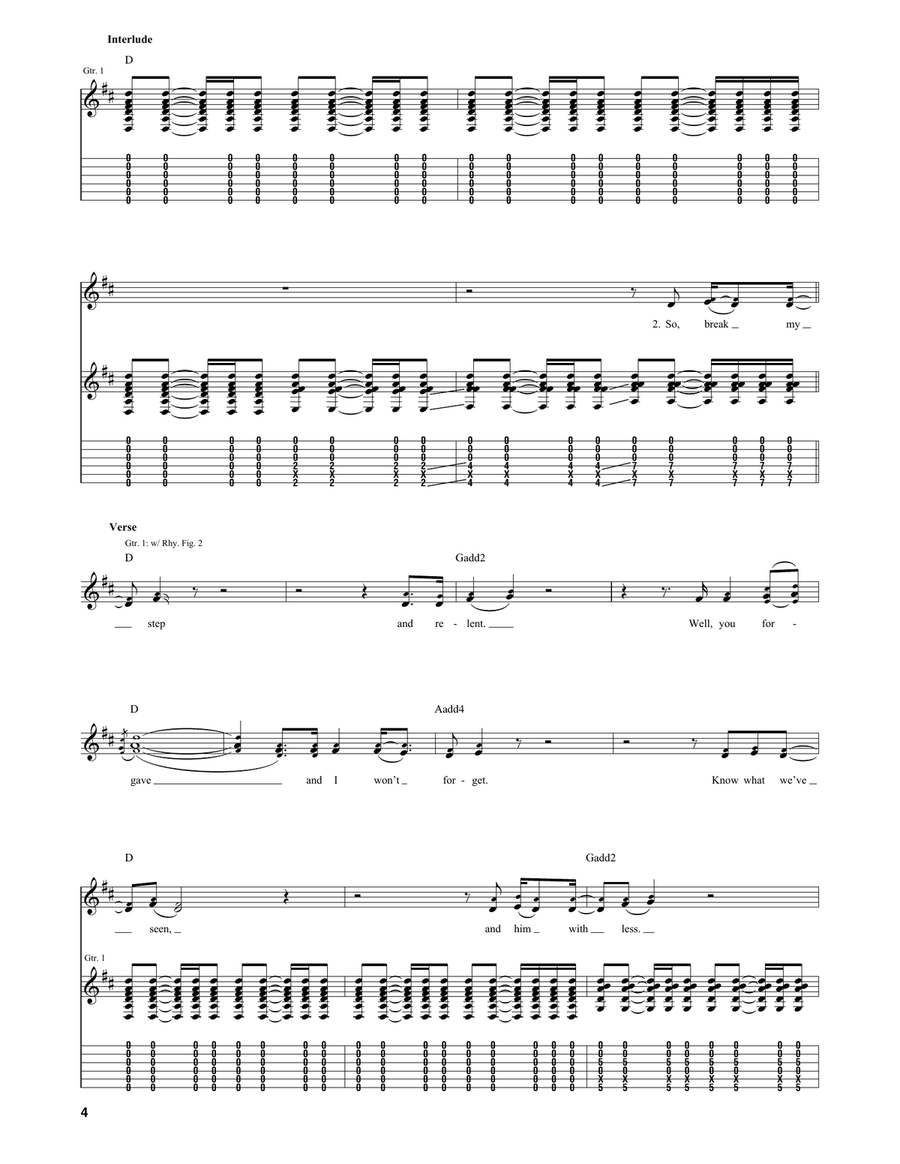 I Will Wait I Will Wait Acoustic Guitar scores gallery preview page 4