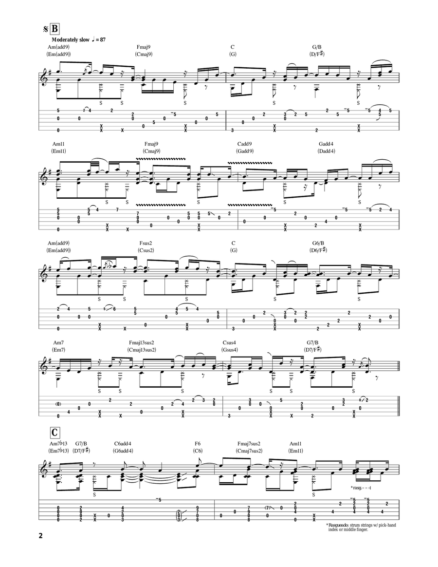 Rylynn Rylynn Acoustic Guitar scores gallery preview page 2