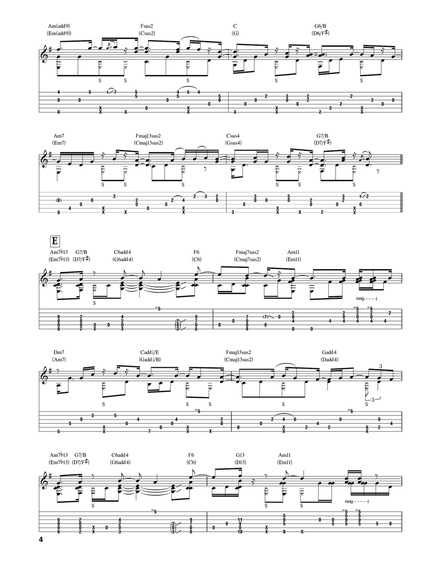 Rylynn Rylynn Acoustic Guitar scores gallery preview page 4