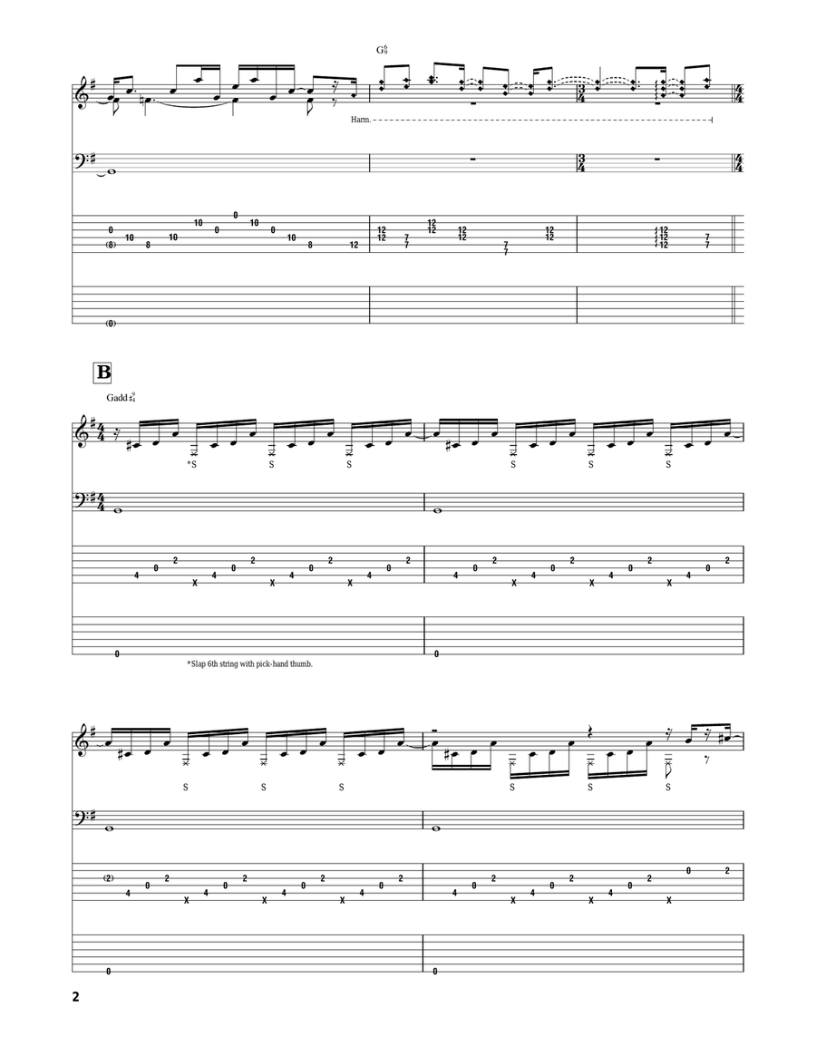 Into The Ocean Into The Ocean Acoustic Guitar scores gallery preview page 2